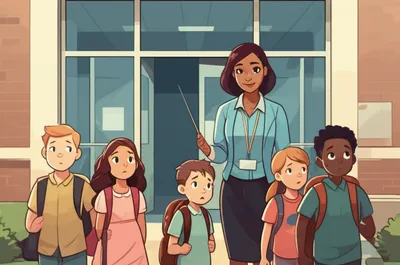 Illustration ushers - Image 1