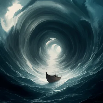 Illustration engulfed