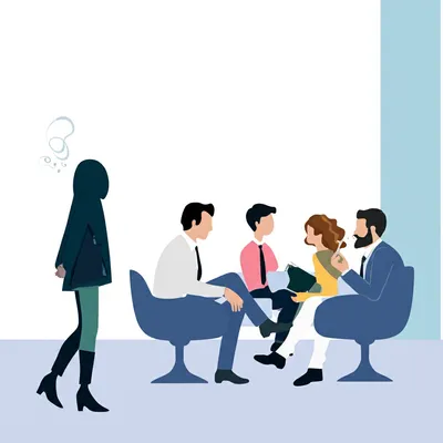 Illustration rudeness