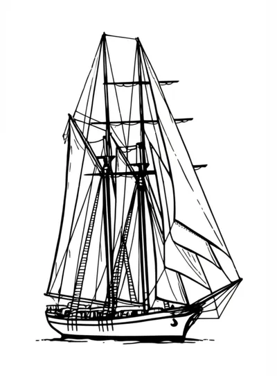 Illustration mainmasts - Image 1