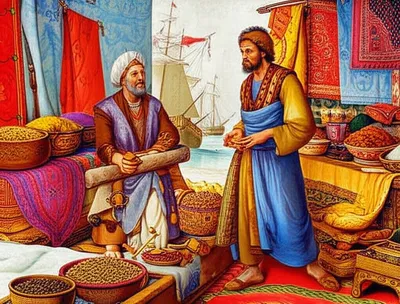 Illustration mercantile