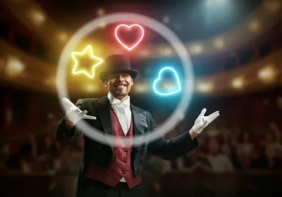 Illustration juggle - Image 1