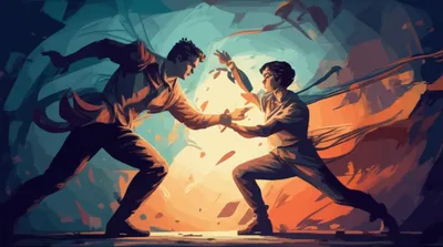 Illustration fought - Image 1