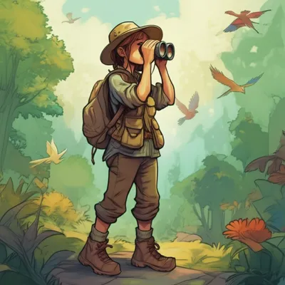 Illustration birder - Image 1