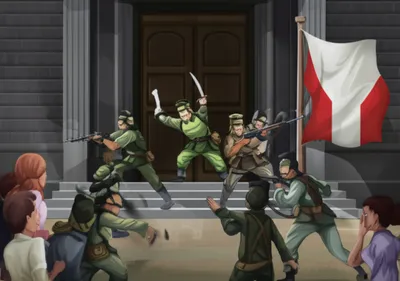 Illustration putsch - Image 1