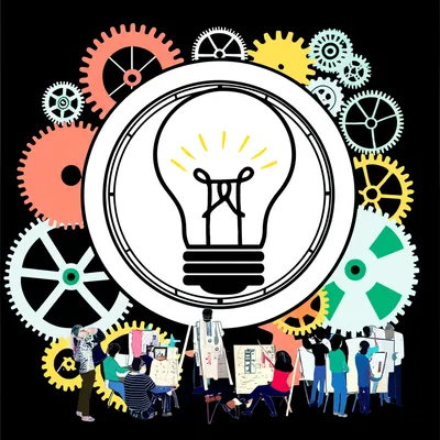 Illustration geared - Image 1