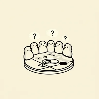 Illustration huddle - Image 1