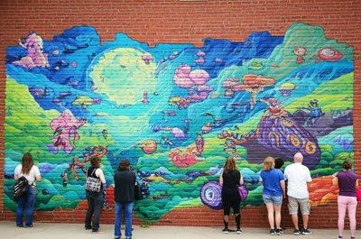 Illustration mural - Image 1