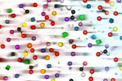 Illustration electrophoresis