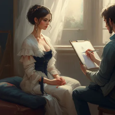 Illustration sits - Image 1