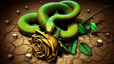 Illustration venomous - Image 1