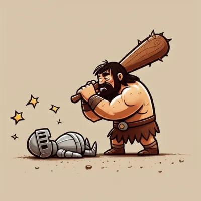 Illustration trouncing