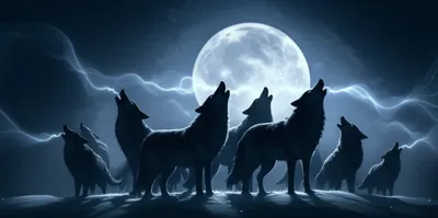 Illustration baying - Image 1