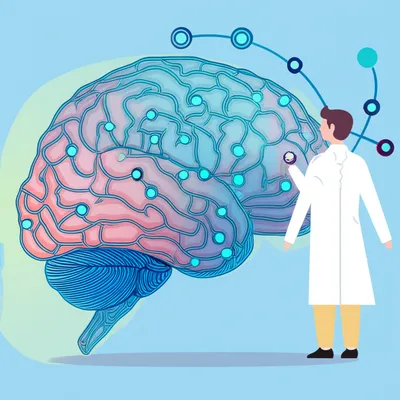 Illustration neurologist