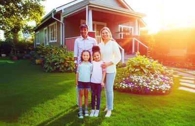 Illustration homeowners