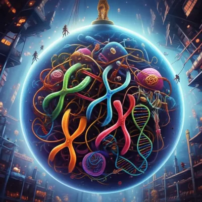 Illustration chromatin