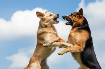 Illustration dogfight - Image 1