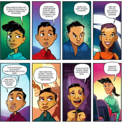 Illustration comic - Image 1