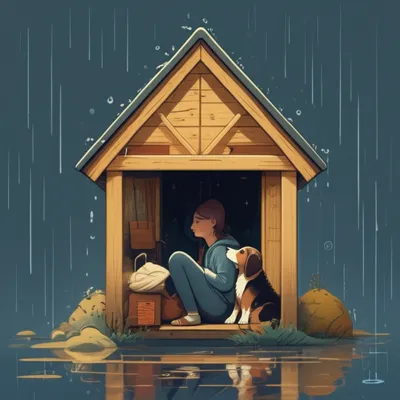 Illustration doghouse - Image 1
