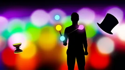 Illustration juggled - Image 1