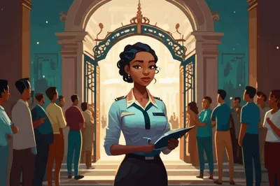 Illustration gatekeeper - Image 1