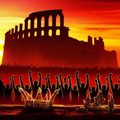 Illustration overthrow