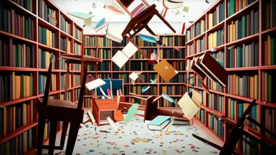 Illustration disrupting