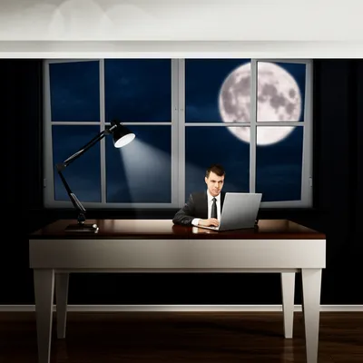 Illustration moonlighted - Image 1