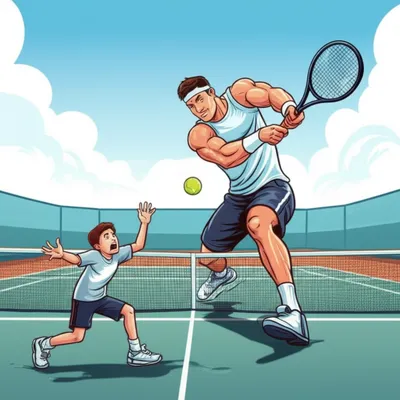 Illustration squash - Image 1