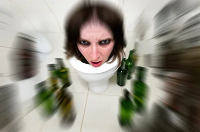 Illustration alcoholism - Image 1