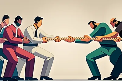 Illustration contending