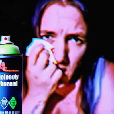 Illustration huffing - Image 1