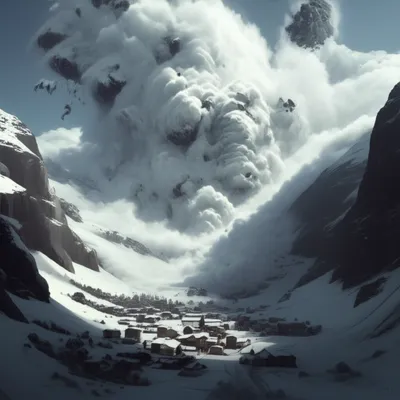 Illustration avalanched - Image 1