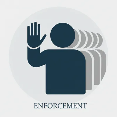 Illustration policeman