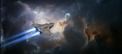 Illustration spaceflight