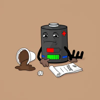 Illustration knackered - Image 1