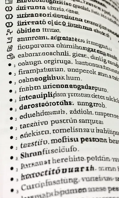 Illustration dictionary