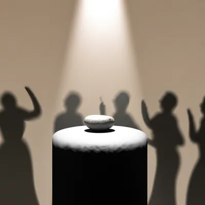 Illustration pedestal - Image 1