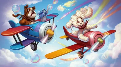 Illustration dogfights - Image 1