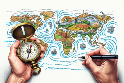 Illustration charting