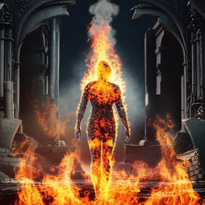 Illustration immolate - Image 1