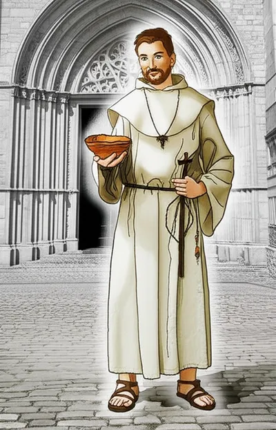 Illustration mendicant - Image 1