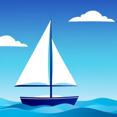 Illustration sailboats