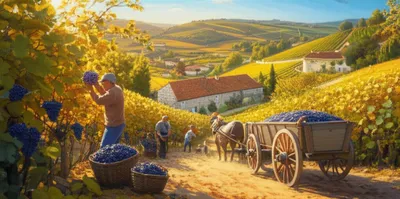 Illustration vendanges