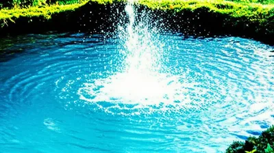 Illustration fountain