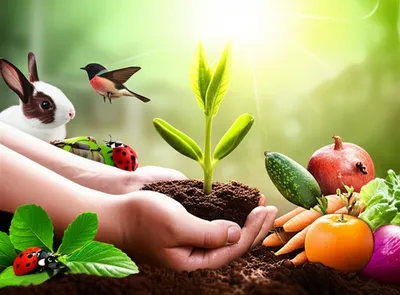 Illustration vegan - Image 1