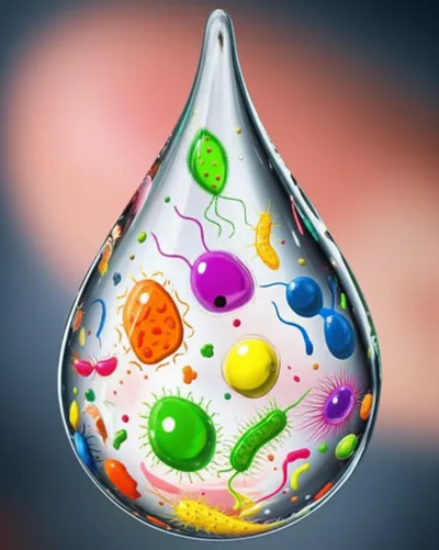 Illustration microorganism