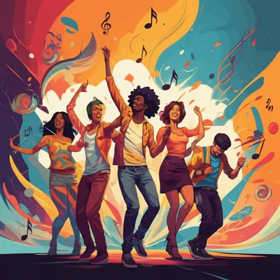 Illustration funky - Image 1