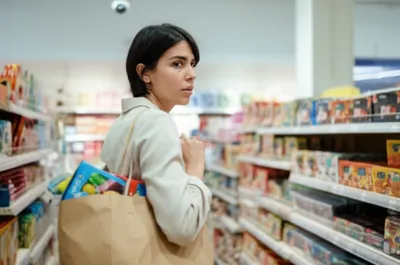 Illustration shoplifted - Image 1