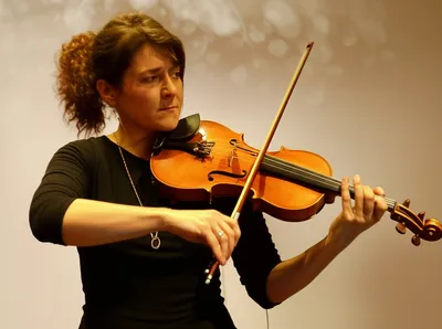 Illustration violinists